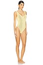 view 3 of 5 Mara One Piece in Butter Two Tone