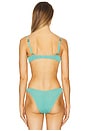view 3 of 4 Gracie Balconette Bikini Top in Lagoon