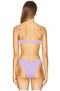view 3 of 4 Gracie Balconette Bikini Top in Lavender Floral