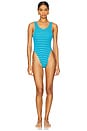 view 2 of 5 MAXAM 원피스 in Turquoise Stripe