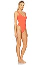 view 3 of 5 Lucia One Piece in Airy Blue & Clay Bare