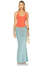 view 5 of 5 Lucia One Piece in Airy Blue & Clay Bare