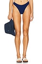 view 1 of 4 Christy Brief Bikini Bottom in Midnight Shimmer
