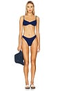 view 4 of 4 Christy Brief Bikini Bottom in Midnight Shimmer