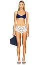 view 4 of 4 Gracie Balconette Bikini Top in Midnight Shimmer