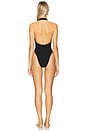 view 3 of 3 Ava One Piece in Black Eco