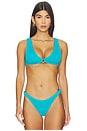 view 1 of 4 Ring Scout Bikini Top in Cove