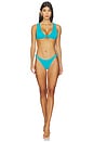 view 4 of 4 Ring Scene Bikini Bottom in Cove