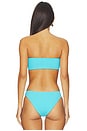 view 4 of 5 Ora Bandeau Bikini Top in Espresso & Cala