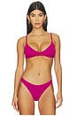 view 1 of 5 HAUT DE MAILLOT DE BAIN EDWARDS in Magenta