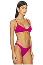 view 2 of 5 HAUT DE MAILLOT DE BAIN EDWARDS in Magenta
