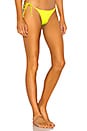 view 2 of 4 BAS DE MAILLOT DE BAIN REBEL TIES in Neon Yellow