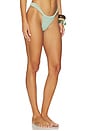 view 2 of 5 Georgia Bikini Bottom in Ice Blue Lurez