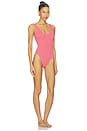 view 2 of 3 MAILLOT DE BAIN 1 PIÈCE MARA in Coral Pink Recycled