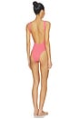 view 3 of 3 MAILLOT DE BAIN 1 PIÈCE MARA in Coral Pink Recycled
