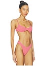 view 2 of 4 TOP BIKINI GRACIE in Coral Pink Recycled