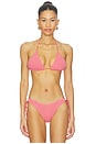 view 1 of 4 TOP BIKINI INGRID in Coral Pink Recycled