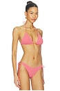 view 2 of 4 TOP BIKINI INGRID in Coral Pink Recycled