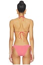 view 3 of 4 TOP BIKINI INGRID in Coral Pink Recycled