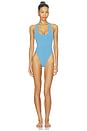 view 1 of 4 MAILLOT DE BAIN 1 PIÈCE AVA in French Blue Diamond