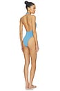 view 3 of 4 MAILLOT DE BAIN 1 PIÈCE AVA in French Blue Diamond