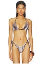 view 1 of 5 TOP BIKINI INGRID in Sable Dot Stripe