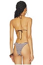 view 3 of 5 TOP BIKINI INGRID in Sable Dot Stripe