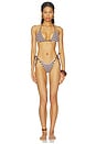 view 5 of 5 TOP BIKINI INGRID in Sable Dot Stripe
