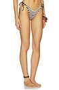 view 2 of 5 BRAGUITA BIKINI BEADED VISTA in Sable Dot Stripe
