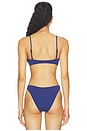 view 4 of 5 HAUT DE MAILLOT DE BAIN RÉVERSIBLE CARLY in Indigo & Coconut Bare