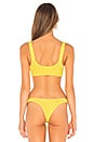 view 3 of 4 BOUND The Saint Bikini Top in Yellow