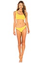 view 4 of 4 BOUND The Saint Bikini Top in Yellow