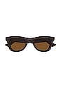 view 1 of 3 Square Sunglasses in Brown