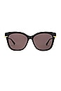 view 1 of 3 Combi Cat Eye Sunglasses in Black