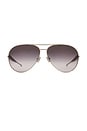 view 1 of 3 Sardine Sunglasses in Silver & Grey