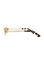 view 3 of 3 Bolt Sunglasses in Gold & Yellow