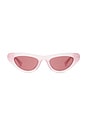 view 1 of 3 LUNETTES DE SOLEIL in Pink & Red