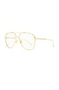 view 2 of 3 LUNETTES in Gold & Transparent