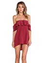 view 1 of 4 ROBE COURTE EMILY in Wine