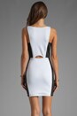 view 4 of 5 Demi Dress in Black/White in Black & White