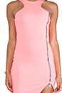 view 5 of 5 Whitney Dress in Neon Pink