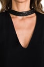 view 5 of 6 Domino Top in Black