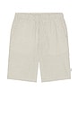 view 4 of 5 Gingham Shorts in Ecru