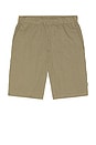 view 4 of 5 Gingham Shorts in Olive