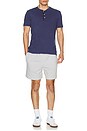 view 3 of 5 Stripe Jacquard Shorts in Ocean