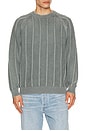 view 1 of 4 Melvin Washed Sweater in Jade