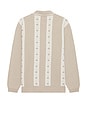 view 2 of 3 Chain Full Zip Knit Polo in Ash