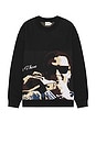 view 1 of 3 Not Here Knit Sweater in Black