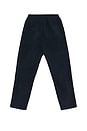 view 2 of 5 Reverse Fleece Grid Straight Joggers in Navy