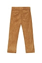 view 2 of 5 Wide Leg Cord Trouser in Pecan Brown